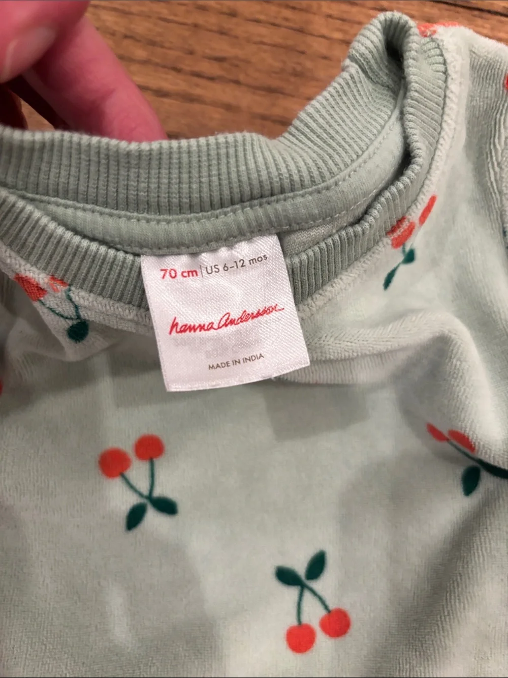 Hanna Andersson French Terry Sweatshirt & Sweatpants Set 6-12m
